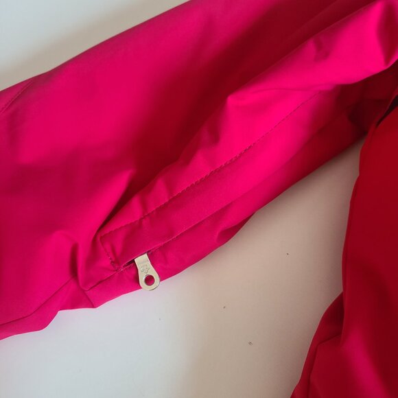 Descente bright pink ski jacket. - Picture 4 of 9